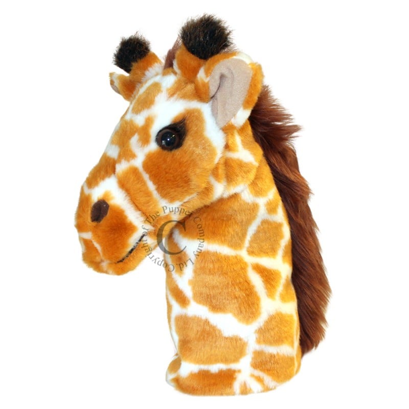 giraffe hand puppet