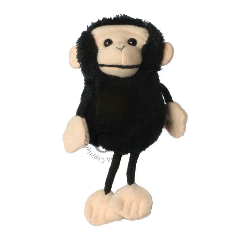 Chimp finger puppet