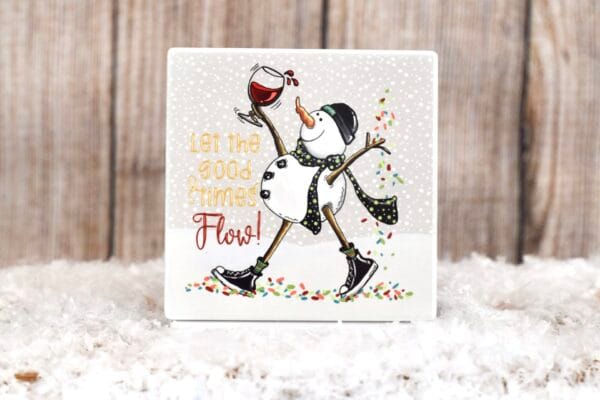 Snowman Coasters Gift Set - Image 4