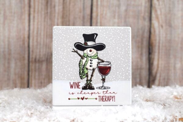 Snowman Coasters Gift Set - Image 5