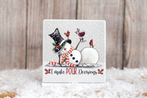 Snowman Coasters Gift Set - Image 6