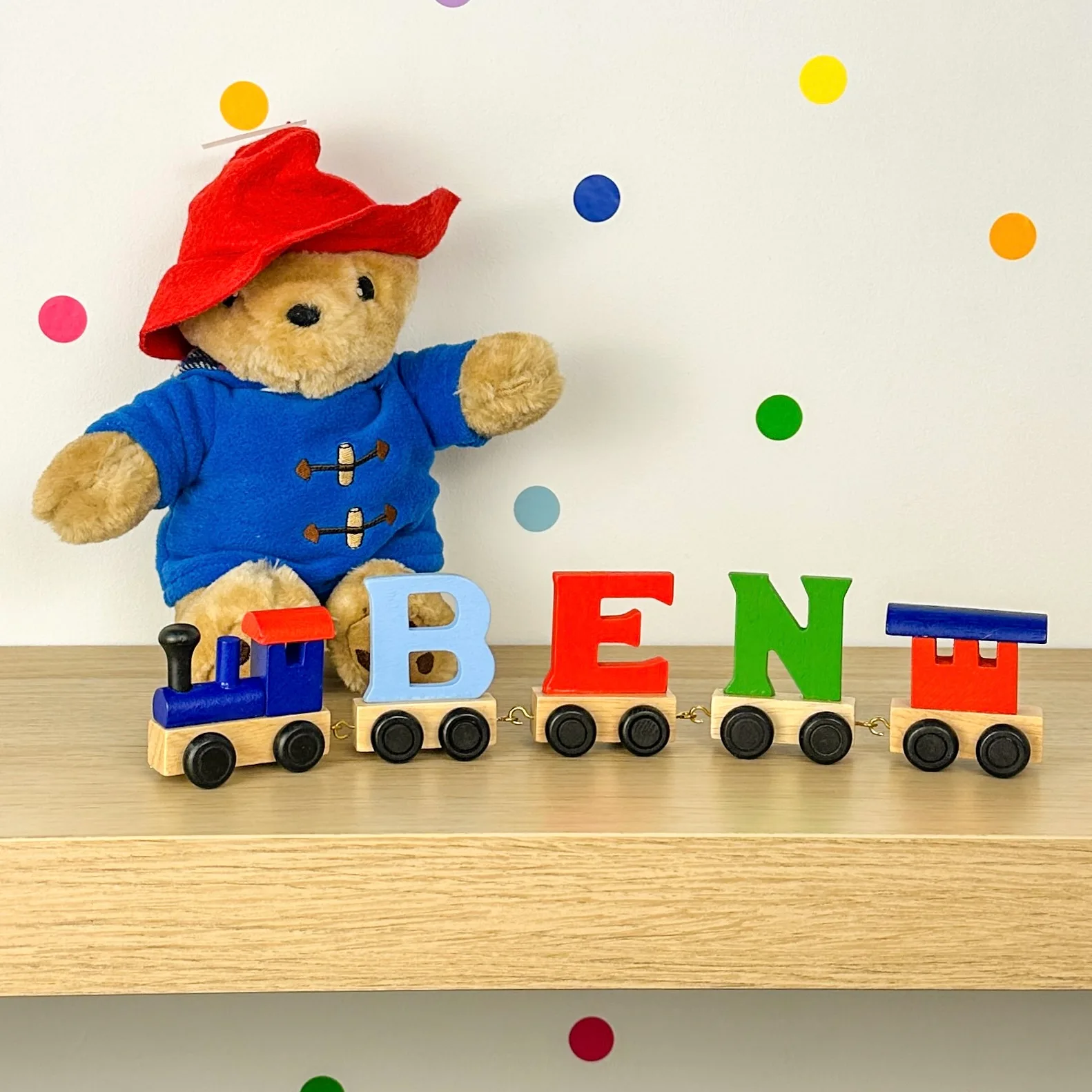 Multi-Coloured Name Train - Image 3